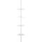 Better Living Better Living 24.36  H X 2.5 in. W X 8 in. L White Shower Corner Shelf 70040 - alternate 2